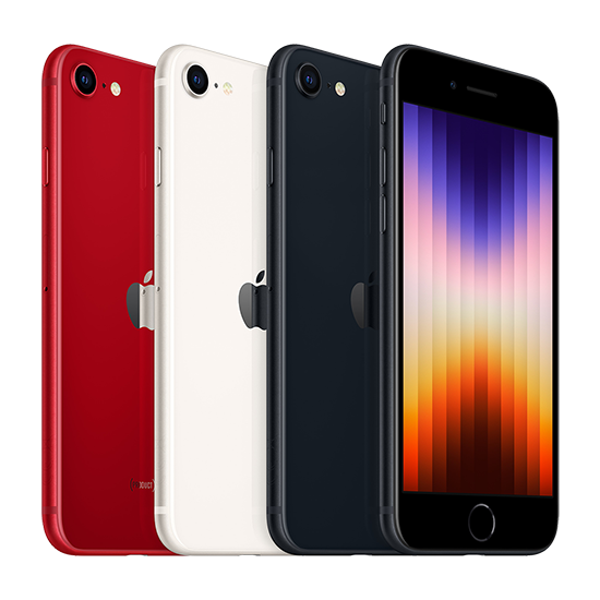 a range of iphone se mobiles